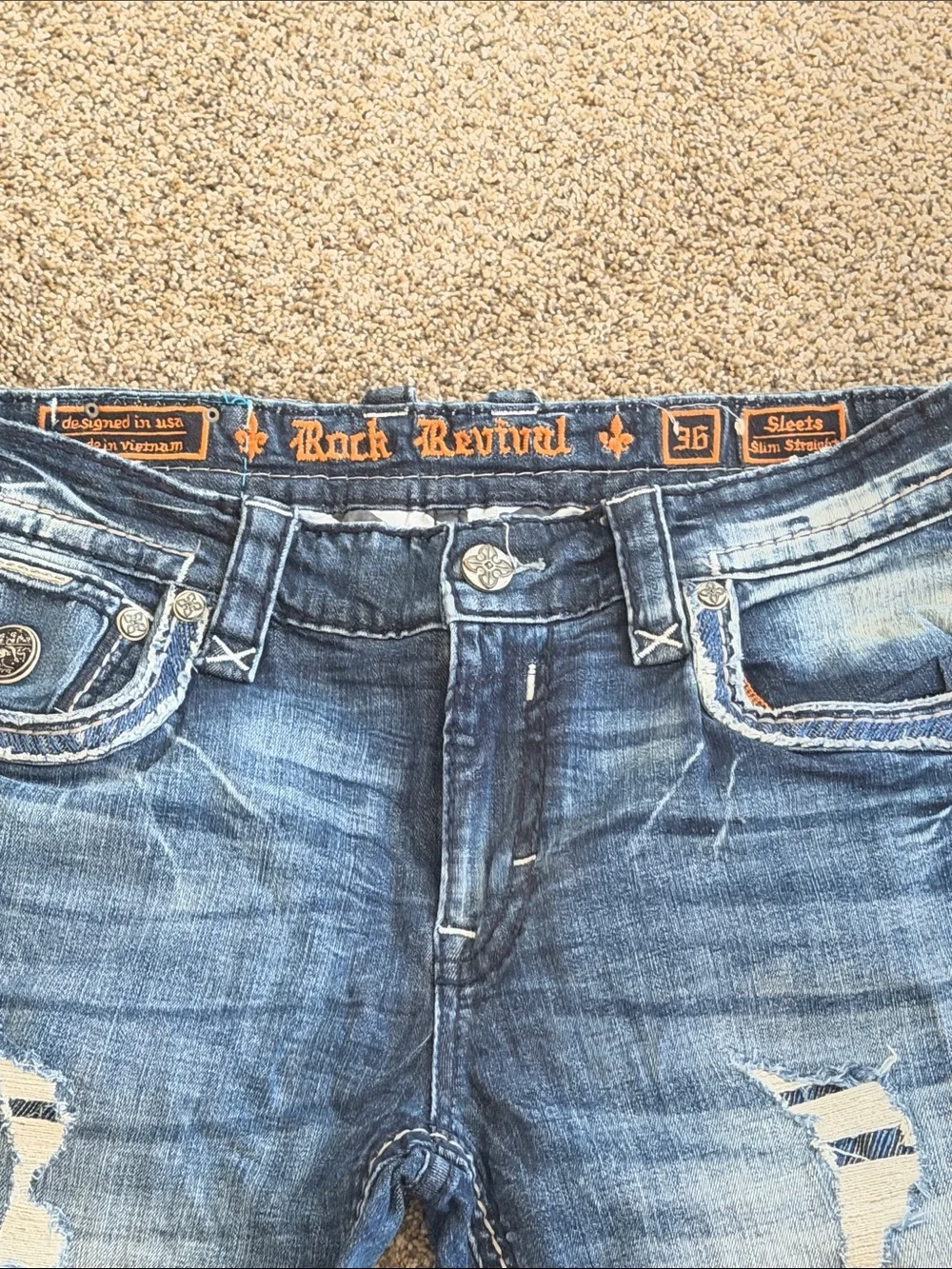 Rock Revival slim straight
